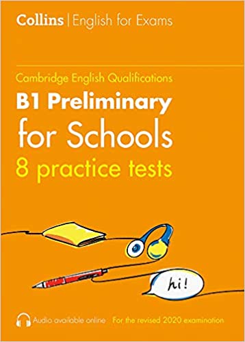 COLLINS CAMBRIDGE ENGLISH - PRACTICE TESTS FOR B1 PRELIMINA on Sale