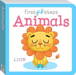 Animals: First Steps Large Board Book Cheap