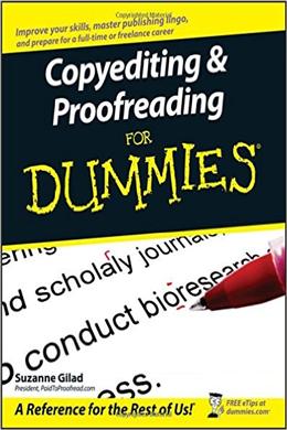 Copyediting & Proofreading for Dummies, 1E For Cheap